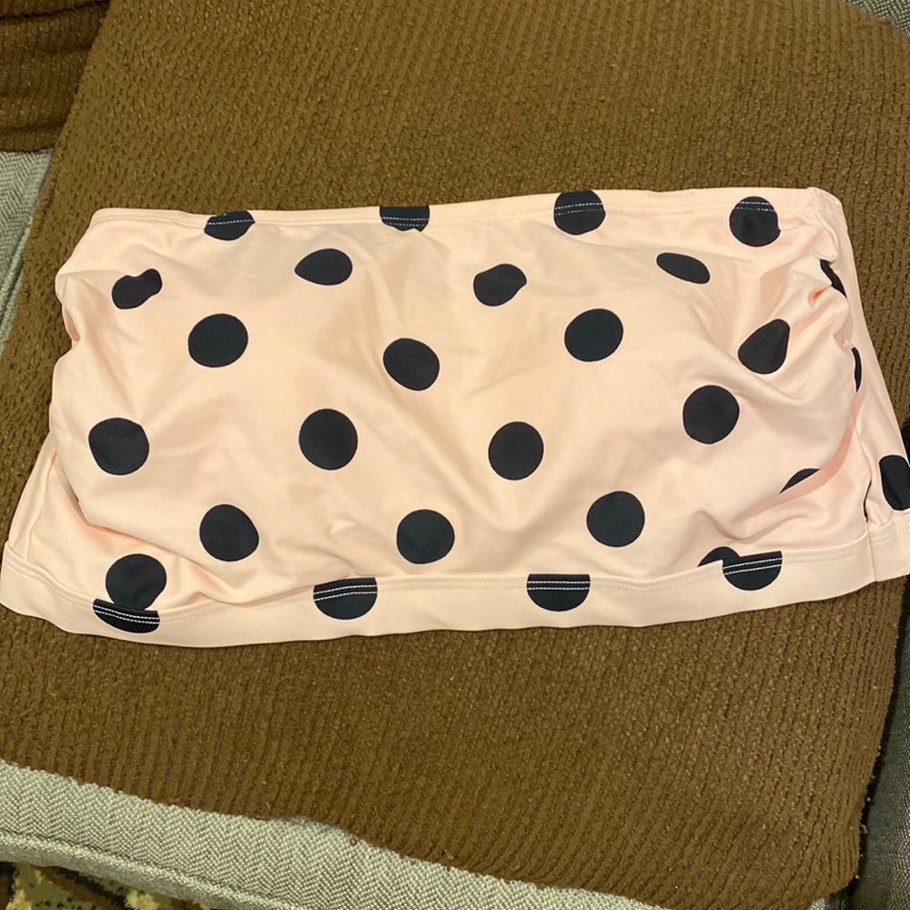 Polkadot bandeau swim